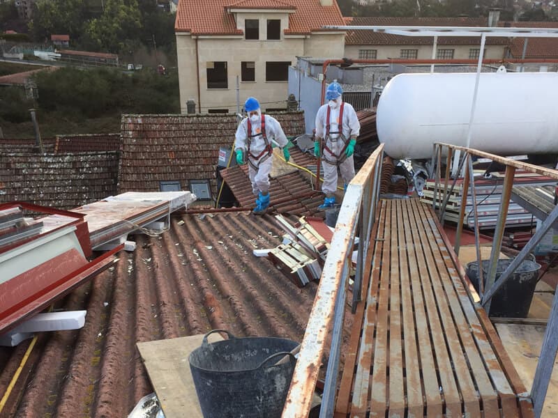 Beneficios de retirar amianto