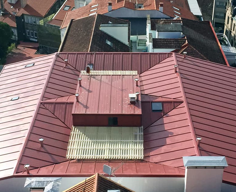 Rehabilitación y reformas de fachadas y cubiertas en Pontevedra